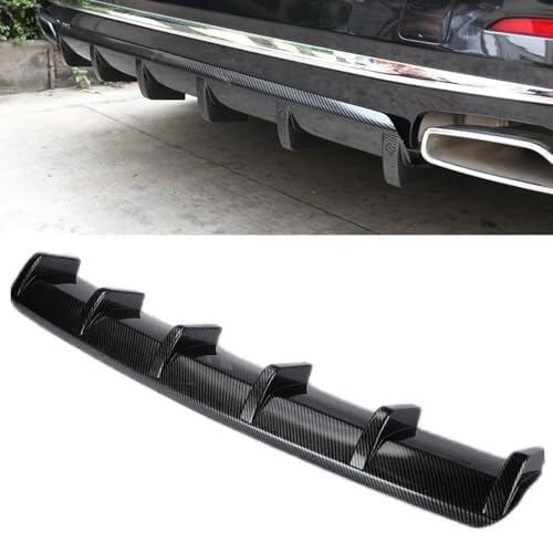 Splitter chocs lèvre postérieure pour équilibrer les flux d'air Audi RS3 RS4 RS6
