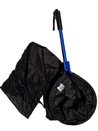 Pond H2O Heavy Duty Waterproof Koi Fish Transport Sock 36" with 15 Inch (40cm) Handle, Koi Sock Net Safely Transfer Pond Fish, Holds Water to Protect Fish