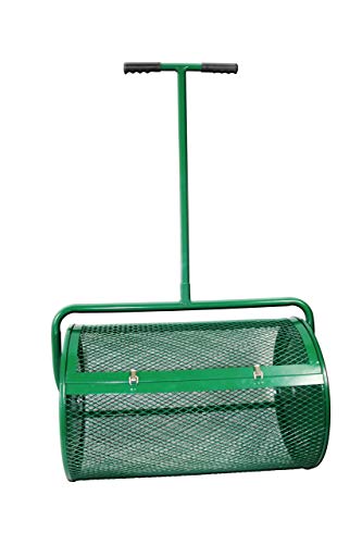 Landzie Gazon & tuinverspreiders - 24 inch metalen gaasmand - compostverspreider - turfmosverspreider voor tuin en… - Image 4