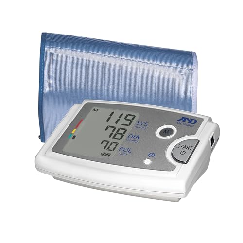 A&D Medical Blood Pressure Monitor for Home Use, UA-789AC - Upper Arm Precise BP Machine - Extra Large Cuff (16.5-23.6" / 42-60cm Range) 1-User, Easy to Use, Adults, AC Adapter