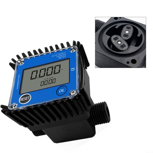 Medidor digital de flujo con pantalla LCD y rango de 0.1-7L/min 3