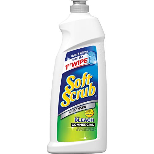 The Dial Corporation 15519 Soft Scrub Cleanser, w/Bleach, Antibacterial, 36oz.