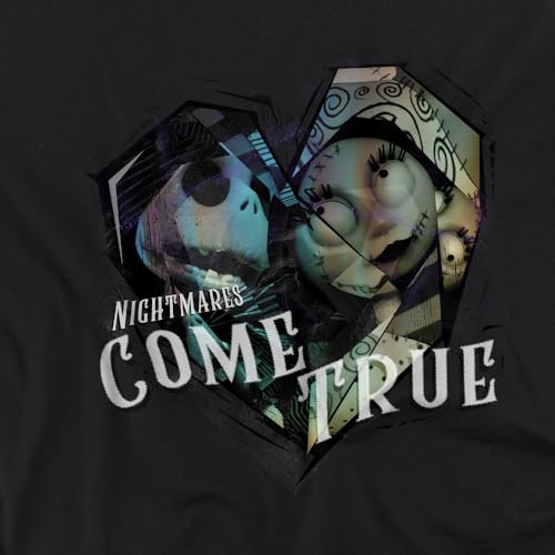 The Nightmare Before Christmas Boys Come True Unisex Kids T-Shirt, Black, 7-8 Years UK - Image 5