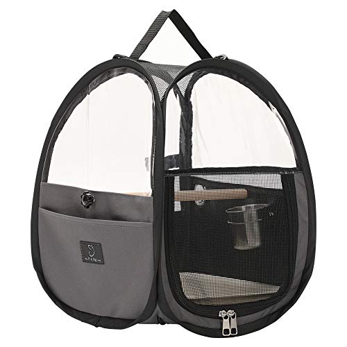 A4Pet Transparent Breathable Bird Cage: The Perfect Travel Carrier for Your Parrot