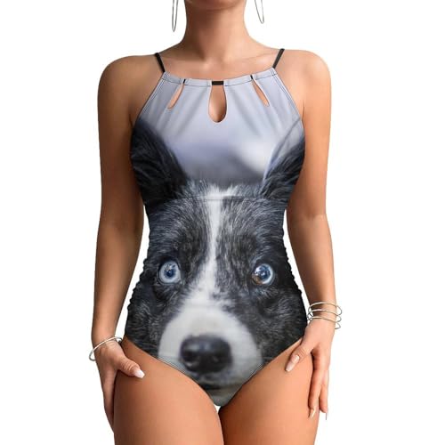 Swimsuit monokini ventre plat Chien Intelligent pour sublimer vos courbes