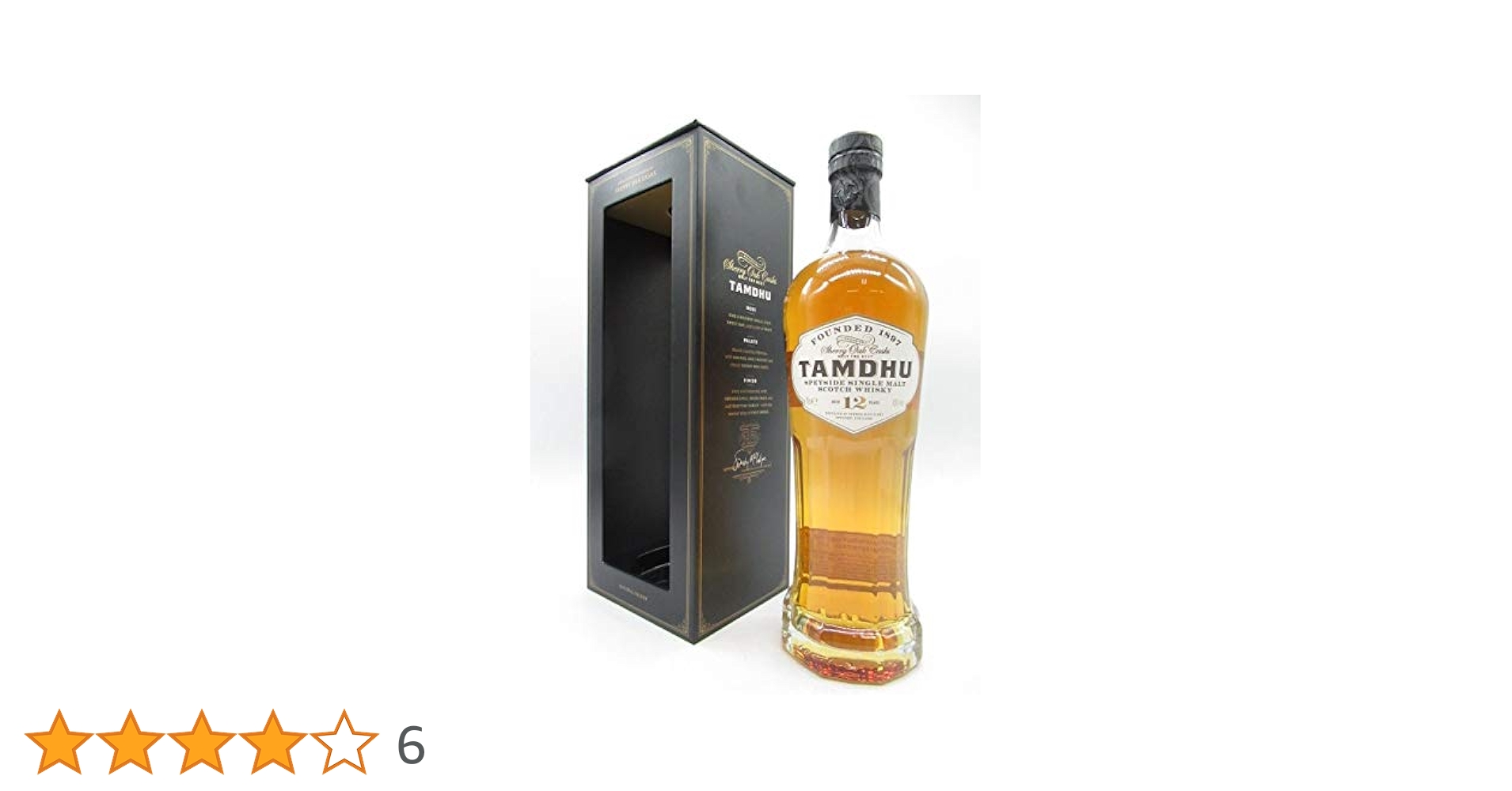 Amazon.co.jp: タムデュー 12年 正規品 43度 700ml : 食品・飲料