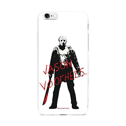 Ert Group Funda para teléfono móvil iPhone 6/6S Original y con Licencia Oficial de Horror con diseño Friday The 13th 017 Adaptada a la Forma del teléfono móvil, Funda Hecha de TPU