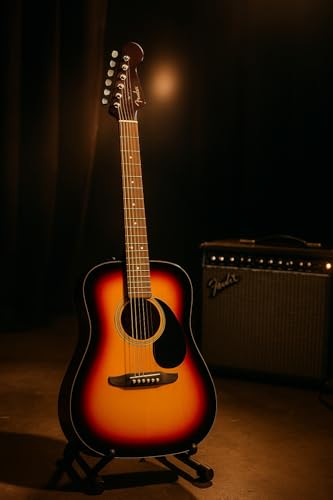Fender California Standard Redondo Acoustic Guitar, 3-Color Sunburst - image 2