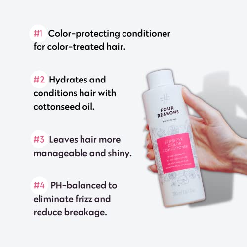 No Nothing Sensitive Colour Shampoo And Conditioner Bundle- Perfume-Free Colour Protection Conditioner - For Coloured Hair | 100% Vegan | 300 Ml #TOP3