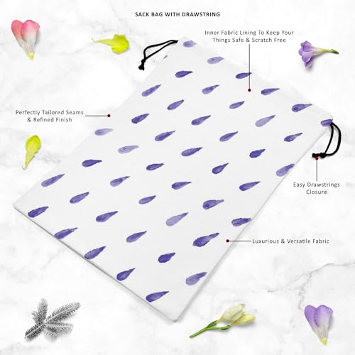Image of ArtzFolio Watercolor Drops D2 | Reusable Sack Bag | Bag for Gym, Storage, Vegetable & Travel