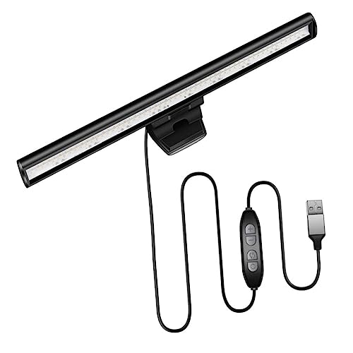 VILLCASE 1 Juego LED Pantalla de Ordenador Multifuncional USB de Soporte Resistente Oficina y Hogar