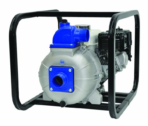 AMT Pump 3S5XHR Engine Driven Self-Priming Trash Pump with Honda GX160 Engine, Aluminum, 5 HP, Curve B, 3