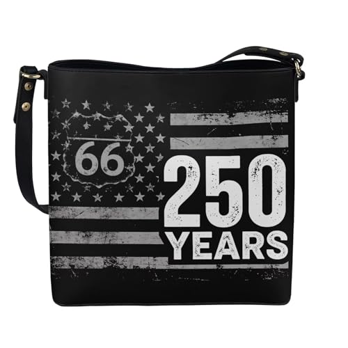 Image of HUGS IDEA Boho Bags for Women Leather Handbag Shoulder Bucket Crossbody Purse