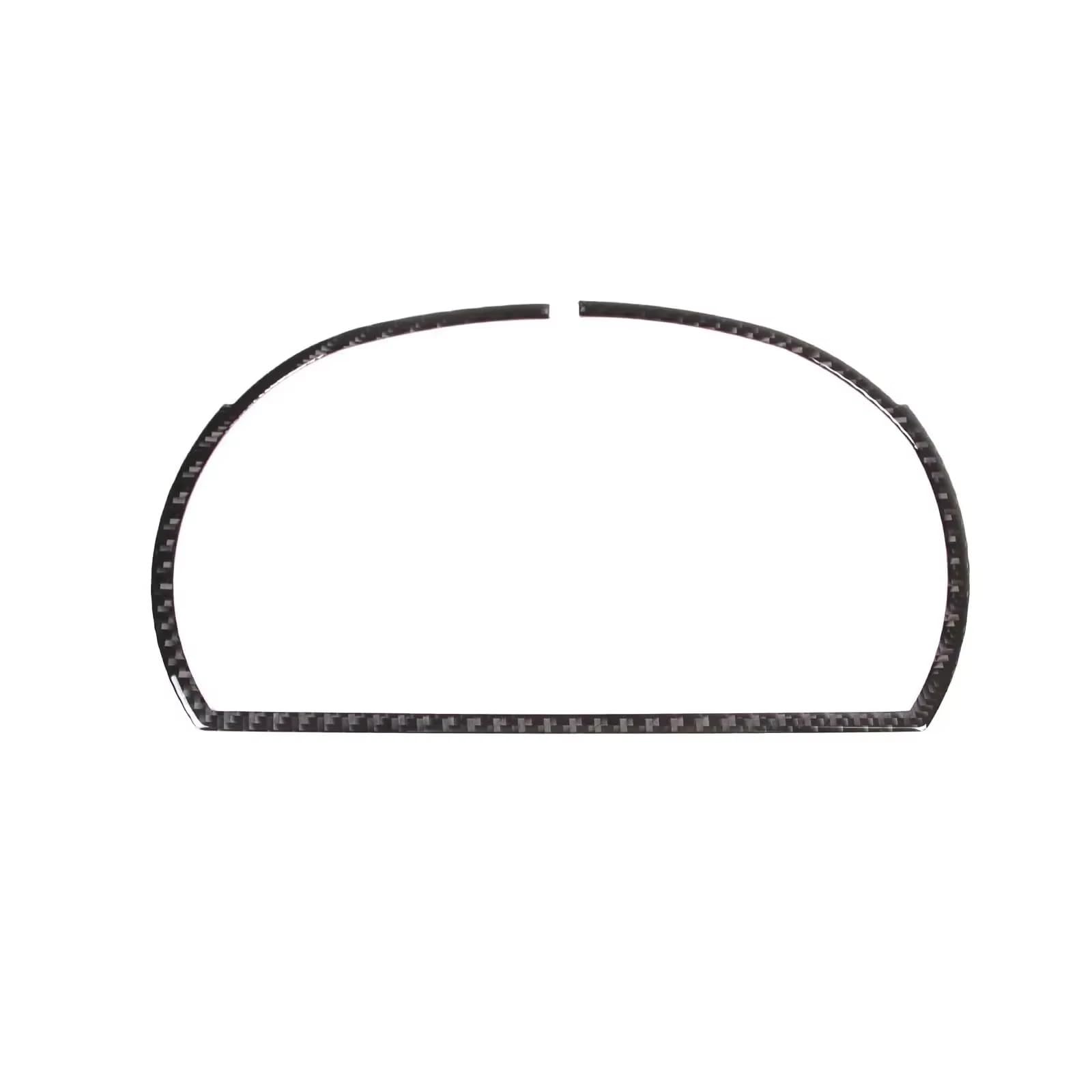 Interior Styling Sticker Car Dashboard Decorative Frame Sticker for BMW 3 Series E90 2005 2006 2007 2008 2009 2010 2011 2012 Accessories Decoration(Soft Carbon Fiber)