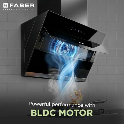 Image of Faber Bolt 90cm 1800m /hr BLDC Chimney|Steam Clean T-Shape Silent Hood with Powerful Suction|Ideal for 4-6 Burners|Touch & Gesture Ctrl|12Yr Motor, 5Yr Product Warranty| Hood Bolt Max BLDC FLSWSCIN90