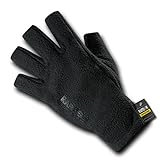 Rapdom Tactical Polar Fleece Half Finger Gloves