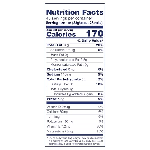 Image of Blue Diamond Almonds, Ranch Flavored Value Bag Snack Nuts Perfect for Bulk Pantry Staples and Keto Friendly Snacking 45 Oz Resealable Bag (Pack of 1)
