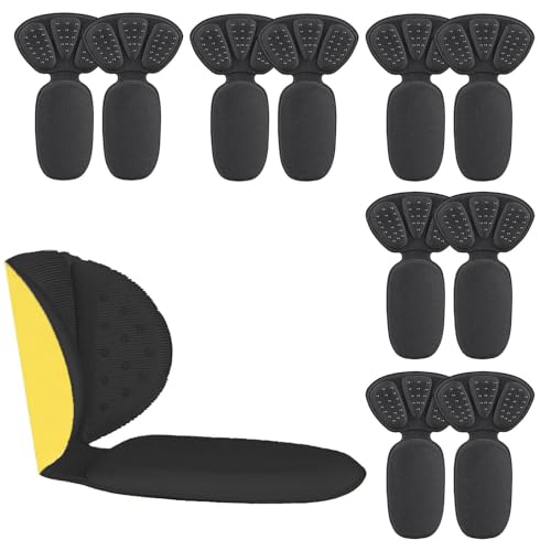 Almohadillas antideslizantes para el talón, 10 unidades con forma de gota de agua, ideales para zapatos demasiado grandes. Previenen que el talón resbale y cause ampollas por roce. Para tacones altos