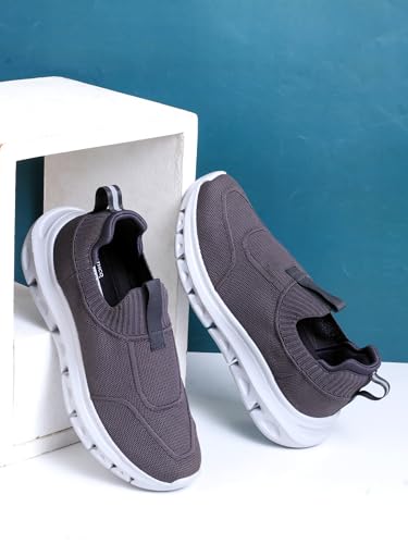 Image of ATHCO Mens Drift Memory Foam Comfort Shoes|Running|Walking|Training|Gym|Jogging|Sneaker|Athletic|Slipon|Flexible|Lightweight|Dailyuse|Sports|Casual|ExtraSoft|Fitness