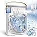 TEKCOOL Mini Cooler for Room Cooling AC Portable Mini Fan Artic Cooler with 7 Colors LED Light, 1/2/3 H Timer, 3 Wind Speeds and 3 Spray Modes for Office,Home,Dorm,Travel1