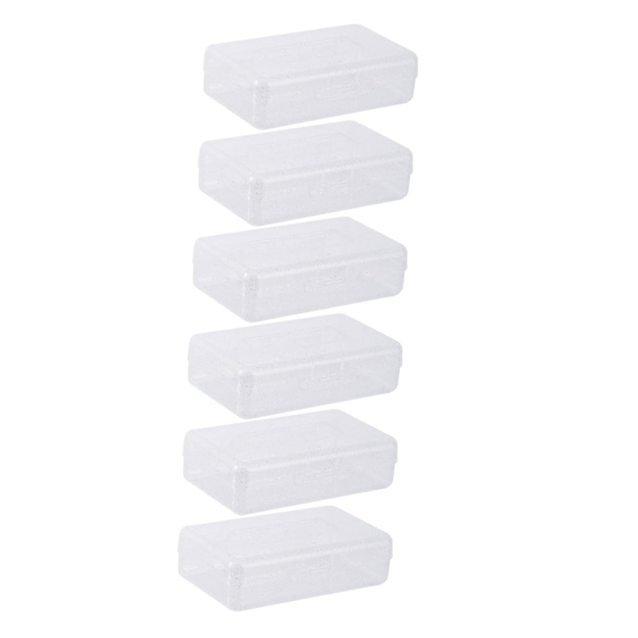 Astuccio Trasparente Scuola in Plastica Pp, Organizer 6 Pezzi | Scatola Contenitore Impilabile e Ordinata, Decorazioni Scuola per Oktoberfest Party