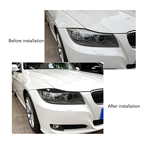 Sourcil de phare avant pour masquer les rayures et rénover la face avant E90 E91 - 3
