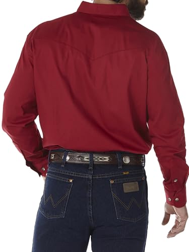 WranglermensPainted Desert Two Pocket Long Sleeve Button Shirt