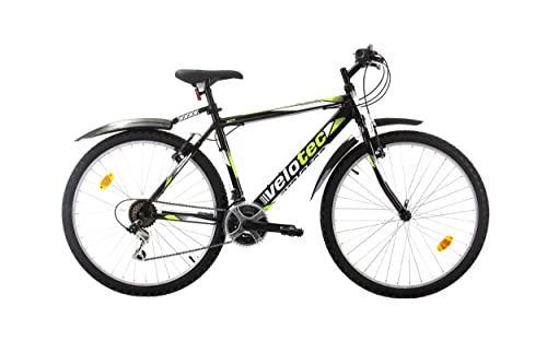Multibrand PROBIKE Bicicleta Montaña 26'' Negra-Verde
