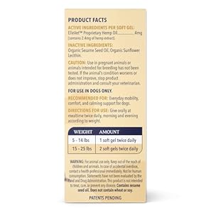   Daily-Hemp-Soft-Gels-Small-Dog-24mg-for-Mobility-Comfort-and-Calming-Support-for-Dogs-Under-25lbs-Effective-for-Joint-Function-Neuro-Support-and-Senior-Pet-Wellness