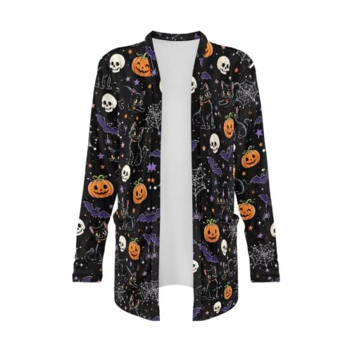 Image of Cardigan Sweaters for Women Long Sleeve Cardigan Soft Drape Open Front Fall Dusters V-Neck Jackets Dressy Loose Coat