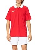 Tecnología Dri-Fit NIKE M NK DF PARK20 Polo SS Shirt, Mens, University Red/White/White, 3XL