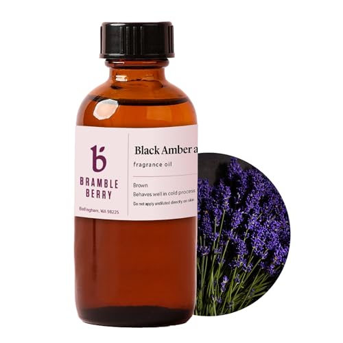 Image of Brambleberry Black Amber Lavender Fragrance Oil | Lavender for Lotion, Soap