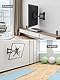 USX-MOUNT TV Wandhalterung Schwenkbar Neigbar Ausziehbar für 26-55 Zoll TV und Monitore, max. VESA 400x400, Universelle TV-Wandhalterung bis zu 35 kg