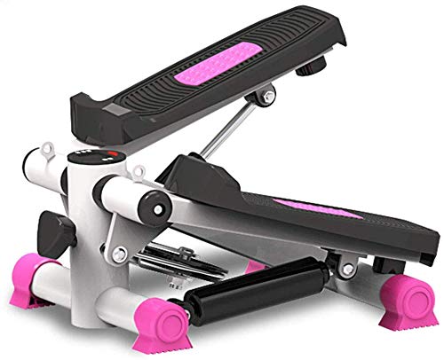 Stepper mini haut-bas MU rose pour exercice aérobie à domicile