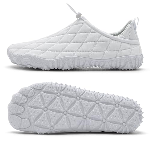 Image of WateLves Barefoot Water Shoes Women Men Beach Breathable Walking Shoes Anti Slip Wide Toe Minimalist Zero Drop Sneakers for Travel Hiking Yoga