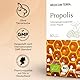 Medicom - Propolis Bio, Gereinigte Bio Propolis Kapseln, Natürlicher Bienenharzkomplex für Gesundheit und Wohlbefinden, Vitamine, Spurenelemente, Öle - 60 Kapseln
