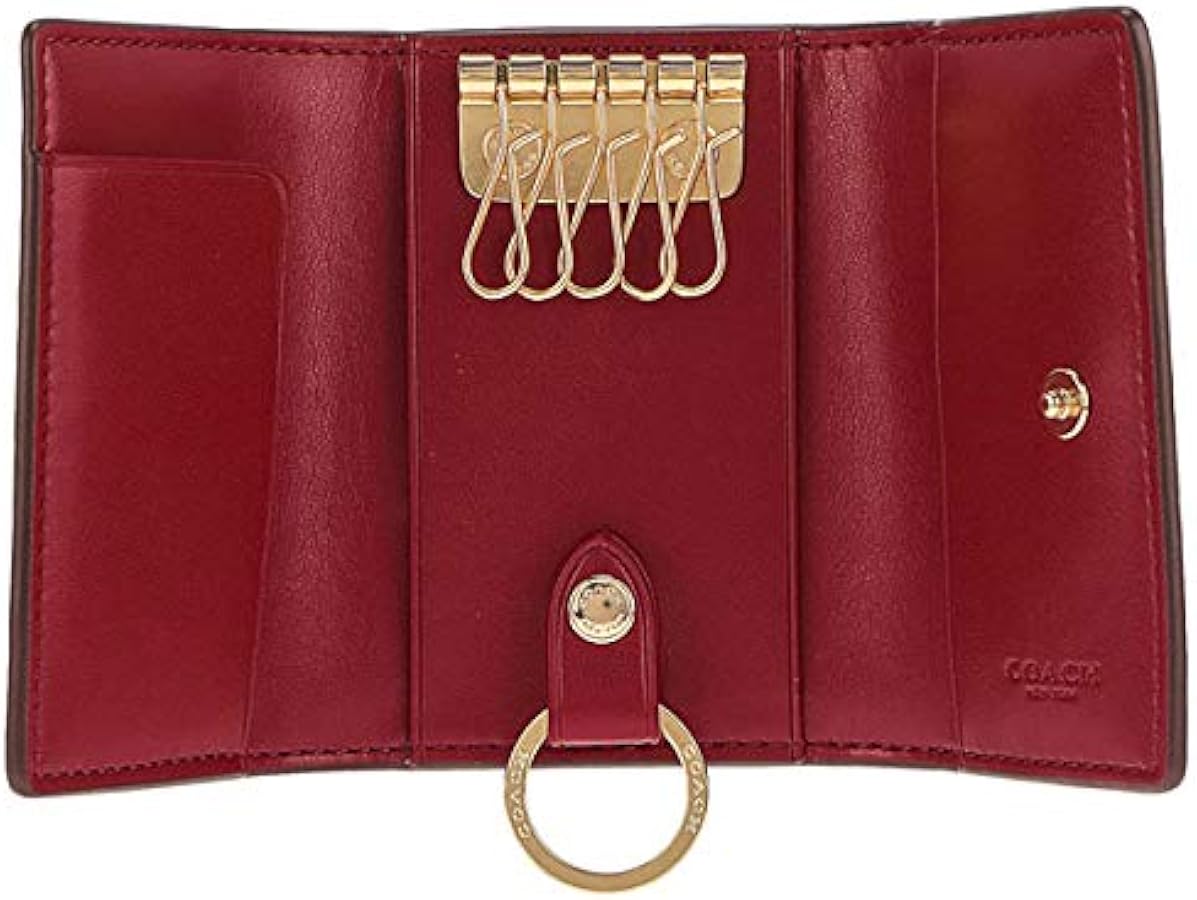 COACH ダークブラウン キーケース 袋付き COACH ダークブラウン キーケース 袋付き