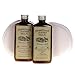 Leather Milk Leather Furniture Cleaner & Conditioner Kit (2 Bottle Furniture Care Set) - Straight Cleaner No. 2 + Furniture Treatment No. 5 - All Natural, Non-Toxic. Made in USA. W/ 2 Restoration Pads