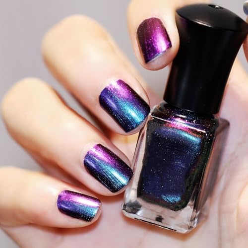 1ボトル カメレオン 星空 ネイルポリッシュ マニキュア ネイルアート ネイルサロン セルフネイル 6ml (9)
