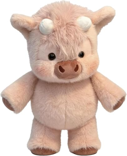 ZUMME Peluche Vaca Que Corre. Peluche Suave 45cm Patas Móviles, Juguete Interactivo Antiestrés, Muñeco Dibujo Animado, Cojín Peluche Decoración Hogar para Hombres Mujeres Niños(Rosa) ZUMME Peluche Vaca Que Corre. Peluche Suave 45cm Patas Móviles, Juguete Interactivo Antiestrés, Muñeco Dibujo Animado, Cojín Peluche Decoración Hogar para Hombres Mujeres Niños(Rosa)