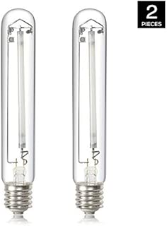 iPower GLBULBH600X2 2-pack Hydroponic 600 Watt Horticulture Flowering Pressure Sodium HPS Grow Light Bulb Lamp, High PAR Enhanced Red and Orange Spectrums CCT 2100K, Glass - coolthings.us