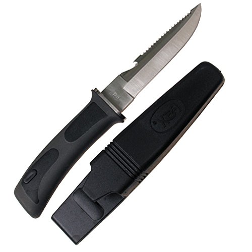 Tauchermesser, Beinholster, schwarz