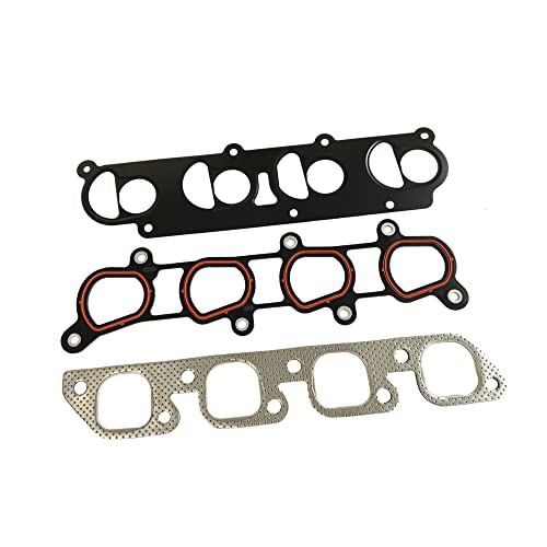 Image of Partsflow Cylinder Head Gasket Set With 10 Head Bolts Ford Focus 2.0L 121CID L4 SOHC, (8 VALVE), VIN CODE inchP inch 2000-2004 OE#HS8-20901, HB901, SL1000,HS9539PT-1, ES72672