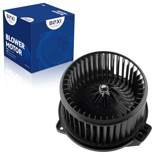 BOXI 700283 HVAC Blower Motor with Fan Cage Fits for Land Rover LR3 2005-2009 LR4 2010-2016 for Range Rover Sport 2006-2013 / JGC500050 PM4128 75018