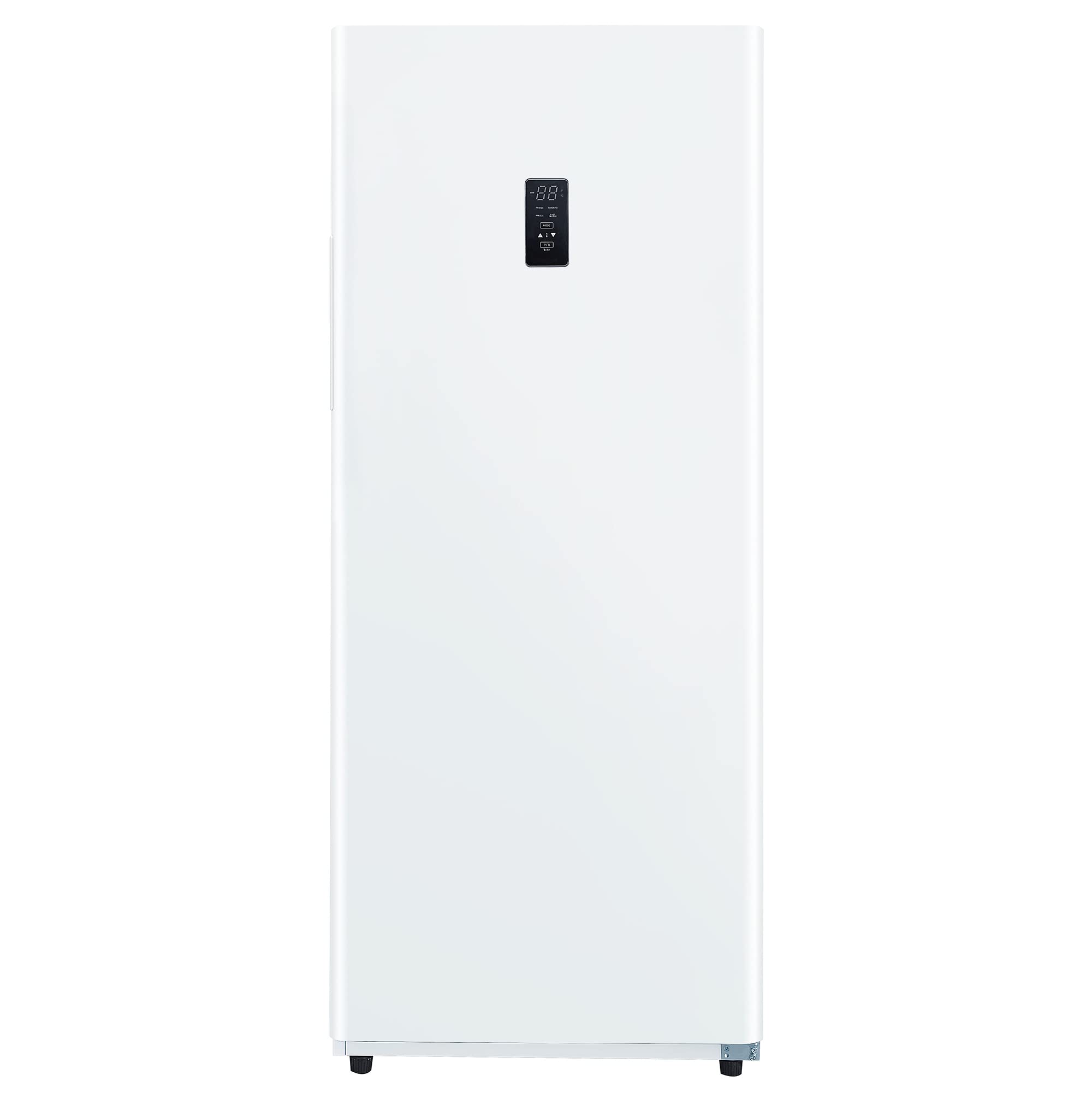 Hamilton Beach HZ4941 14 cu ft Upright Convertible Fridge/Freezer-Frost Free-Reversible Door-Removable Glass Shelves-LED Interior Light, White on Fridge.com