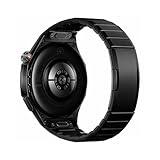 Bracelet en titane � d�gagement rapide sans espace Pour Huawei Watch GT 6 Pro. Bracelet de montre en m�tal Pour Huawei GT6Pro. Remplace Correa.(Black)