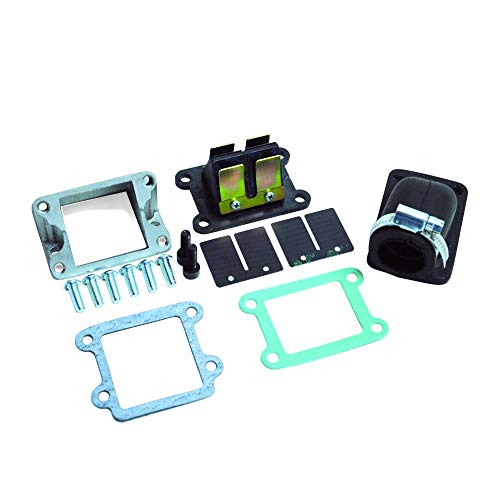 POLINI Boite a clapet Scoot Carbone pour MBK 50 Booster, Stunt-Yamaha 50 bws, Slider (215.0410)