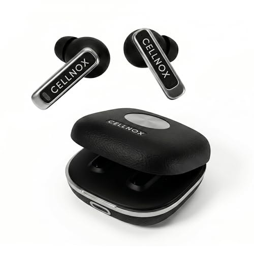 Image of Ear Buds Wireless | Buds with 50H Music Time | 13mm Bass Drivers | ANC Noise Cancellation with 35DB | Fast Charger Type C Support | Light Weight & Portable | Bluetooth V6.0 | Black | Zen Z3