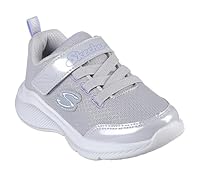 Skechers Infants Sole Swifters Sneaker, Grey/Lavender, US 8 Infant