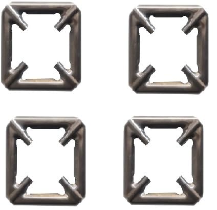 Universal Removable Metal Square Burner Stand Holder for Small Kadai, Bowls, Vessels, Pan, Pots, Utensils, Vagharia, Vati, and Burtan Pack of 4-image-41